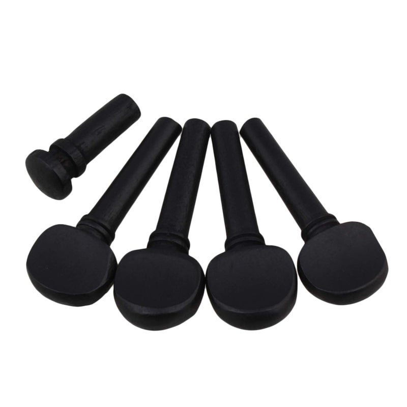 lovermusic Violin Tuning Pegs with End Pin Replacement for 1/4 Violin String Instrument Accessories - Image 2